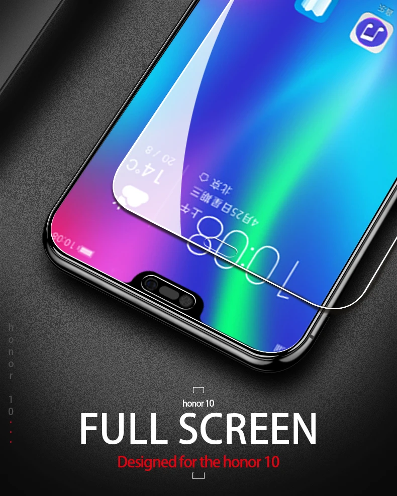 Защитное закаленное стекло для HUAWEI P30 Honor V20 V10 10 9i 9 8 8X7 7C HD полное Защитное стекло для HUAWEI Honor Phone