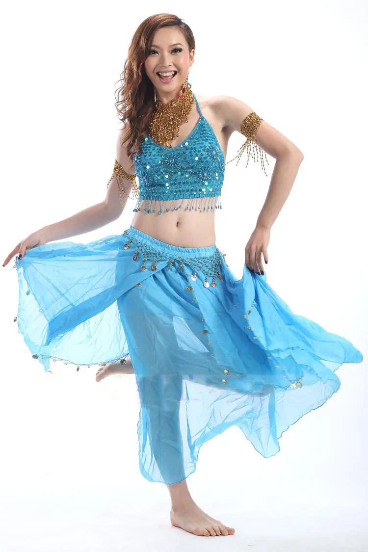 Женский костюм для танца живота комплект из 2 предметов | Тематическая одежда и