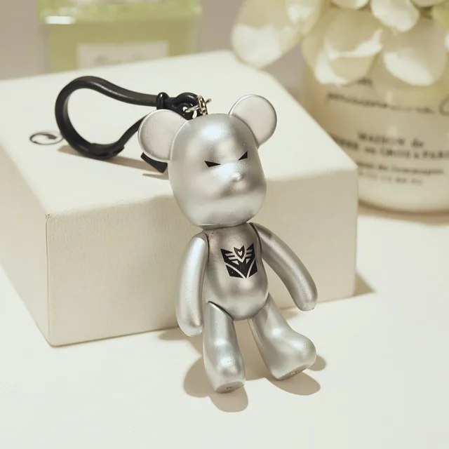 Bomgom мультфильм Popobe Gloomy Bear Momo винил полимерный брелок сумка Подвеска с героем Аниме Дети игрушки кукольный брелок D198 - Цвет: 9