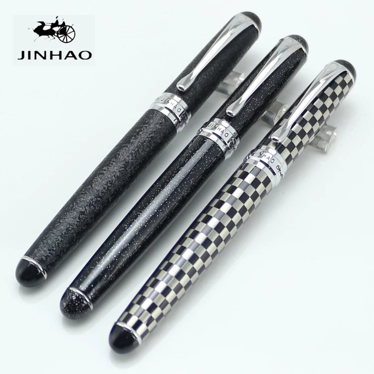 Ручка перьевая JINHAO черная 750 дюйма 15 цветов|broad nib|fountain penfountain pen black |