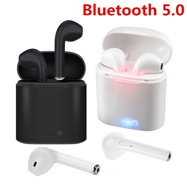 Беспроводные Bluetooth наушники i7s TWS наушники гарнитура для телефона с микрофоном для iPhone samsung Xiaomi huawei LG sony Honor