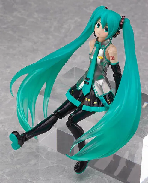 Новый FIGMA 200 Хацунэ Мику гитара версия аниме 15 см фигурку модель игрушки