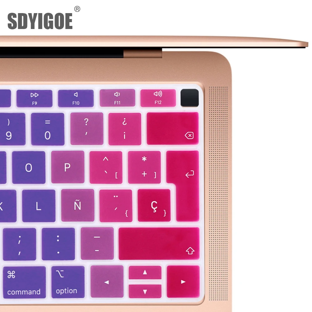 Защитный чехол для клавиатуры с испанской или чили macbook air 13 моделью A1932