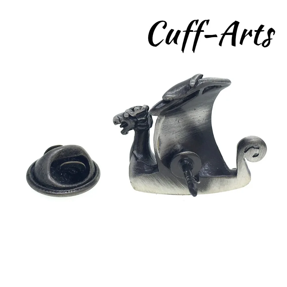 Запонки мужские заколки для лацканов с кораблем викингов 2018 высококачественные