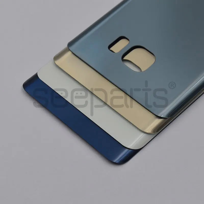 Стеклянный чехол для SAMSUNG Galaxy Note 5 задняя крышка аккумулятора N920 7 дюйма батареи