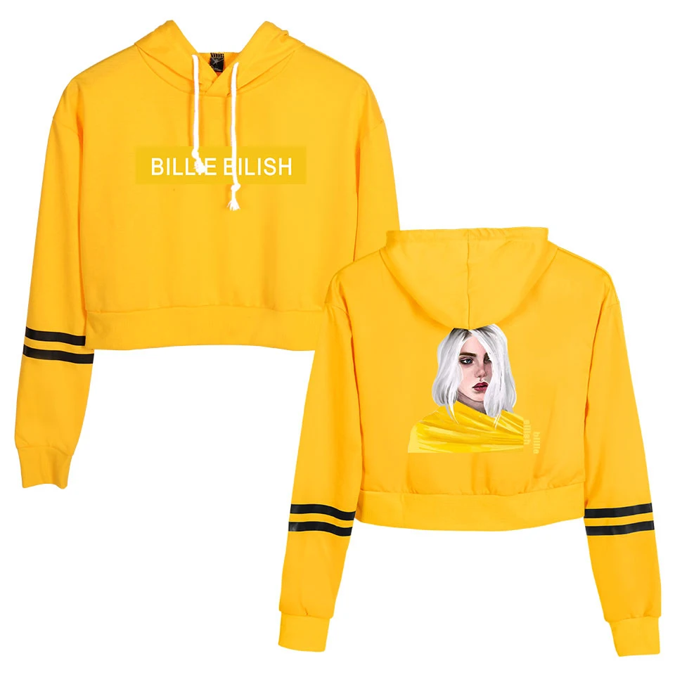 Billie Eilish/модный уличный облегающий пуловер толстовка в стиле хип хоп Повседневная