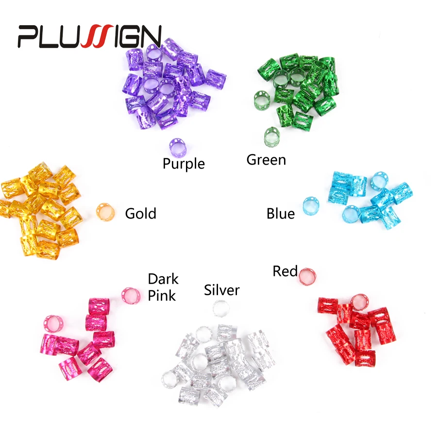 100 шт. золотистые и Серебристые блестящие регулируемые удлинители волос|Звенья