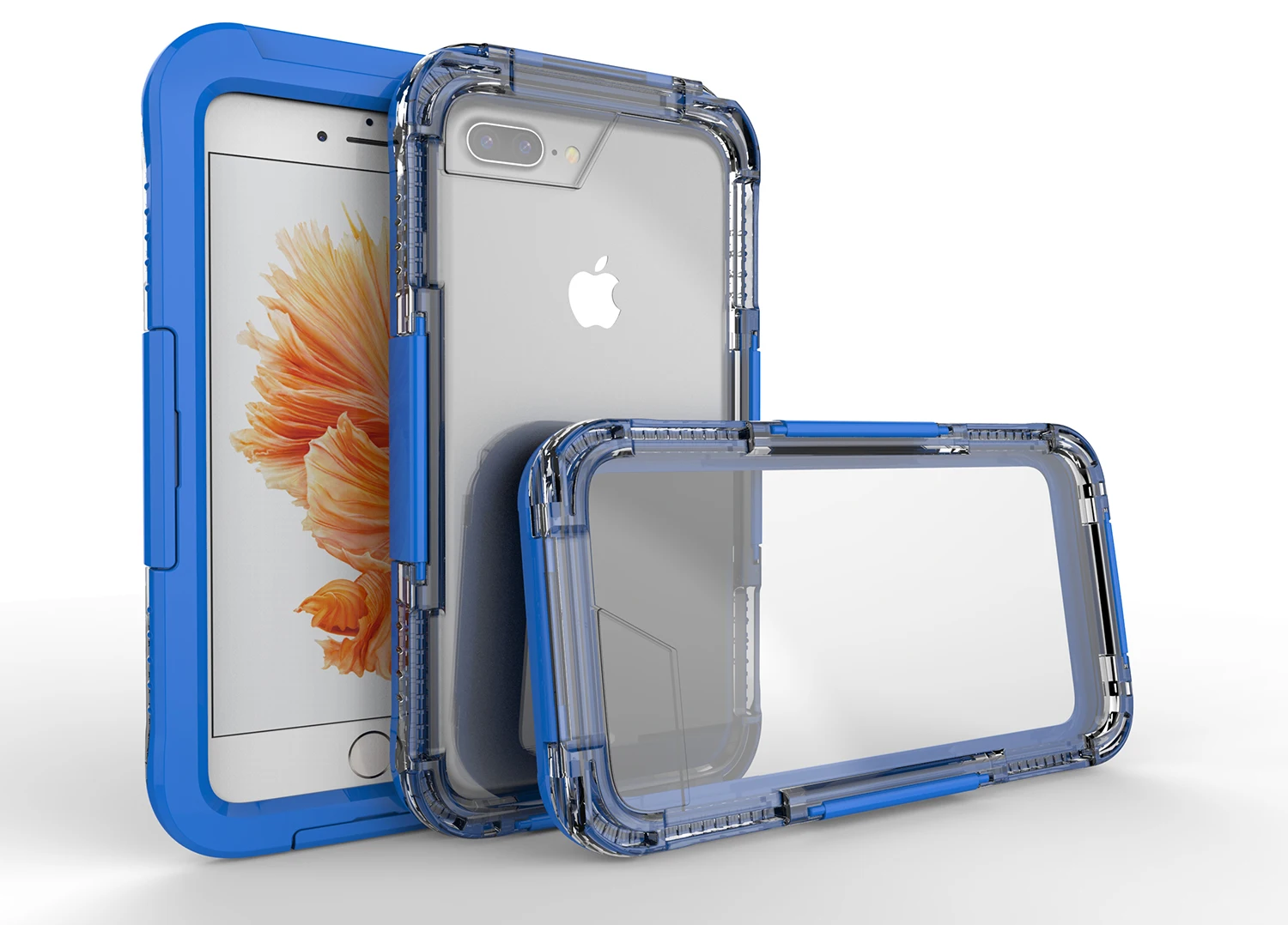 Waterproof Phone Cases For Iphone7/8 Super And Dustproof Shell for iphone7plus/8plus Anti-fall Can Diving |