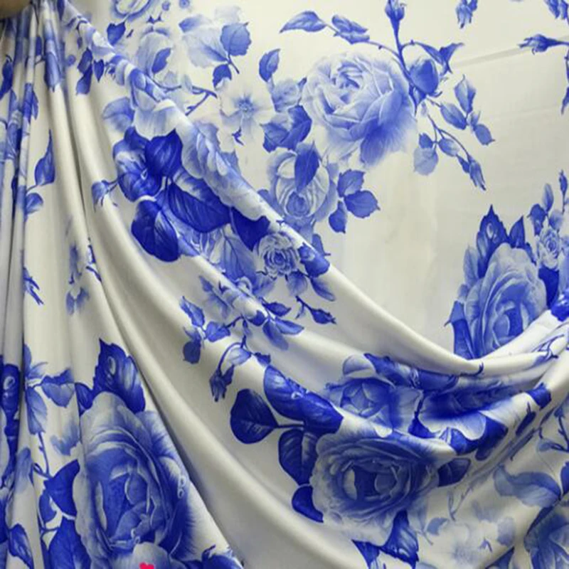 Хорошая 4 Сторона эластичная спортивная ткань хлопок/Спандекс Трикотажная Ткань