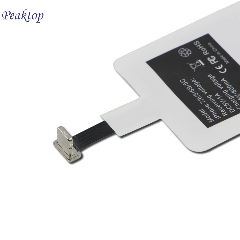 Стандартное Беспроводное зарядное устройство Qi смарт адаптер для зарядки