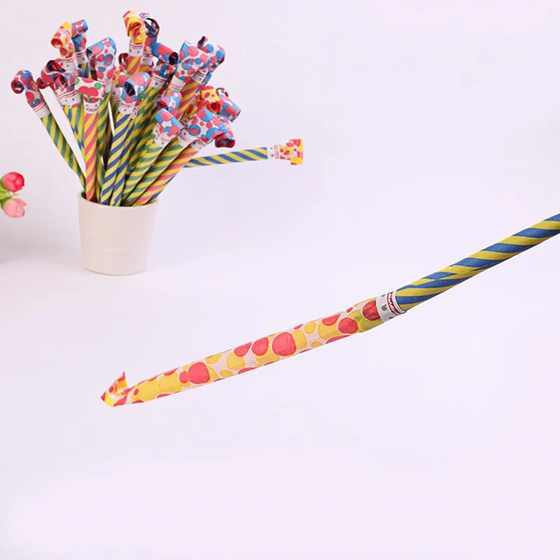 

New Colorful Cartoon Blowout Gift Bag Filler Toys Blowouts Whistle Horn Noise Maker Birthday Party Supplies