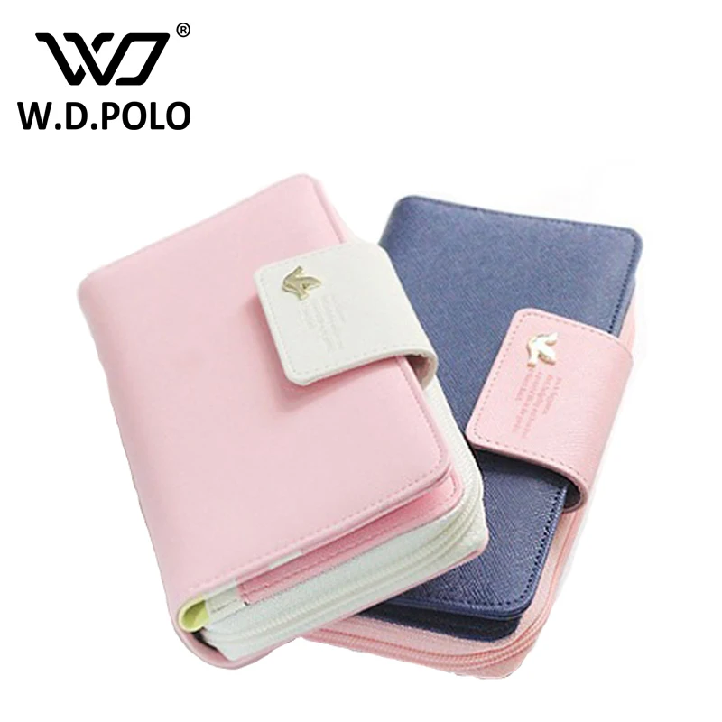 WDPOLO корея известный дизайн птицы логотип женские кошельки женский стандартный