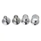 Гигиенический фитинг трубы с наружной резьбой из нержавеющей стали, тройной зажим, адаптер MAR-18