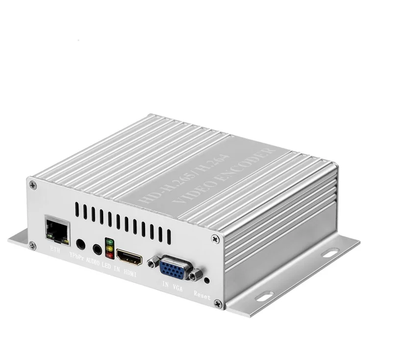 H5110B Видео кодер IPTV кодер HWCODEC MPEG4 1080P HDMI/YPbPr/VGA/CVBS H264 H.265 HEVC кодер для стриминга для YouTube, Facebook - Цвет: H5110B