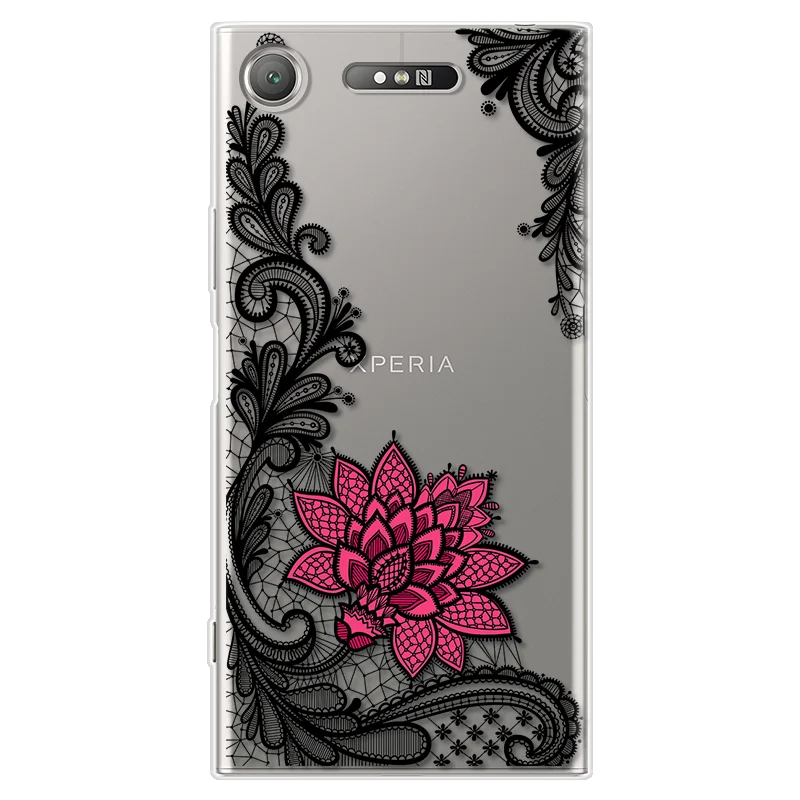 Чехол с цветком мандалы для sony Xperia 10 E5 L1 L2 X XA XA1 XA2 Plus XZ XZ2 Z3 Z5 Compact для sony Xperia XZ1 мягкий чехол из ТПУ - Цвет: sxhh-H