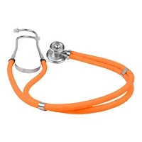 Orange Athphy профессиональный стетоскоп медицинский портативный двойной головкой Высокое качество красочное оборудование для ухода за сердцем Estetoscopio WG-07 - Цвет: Orange