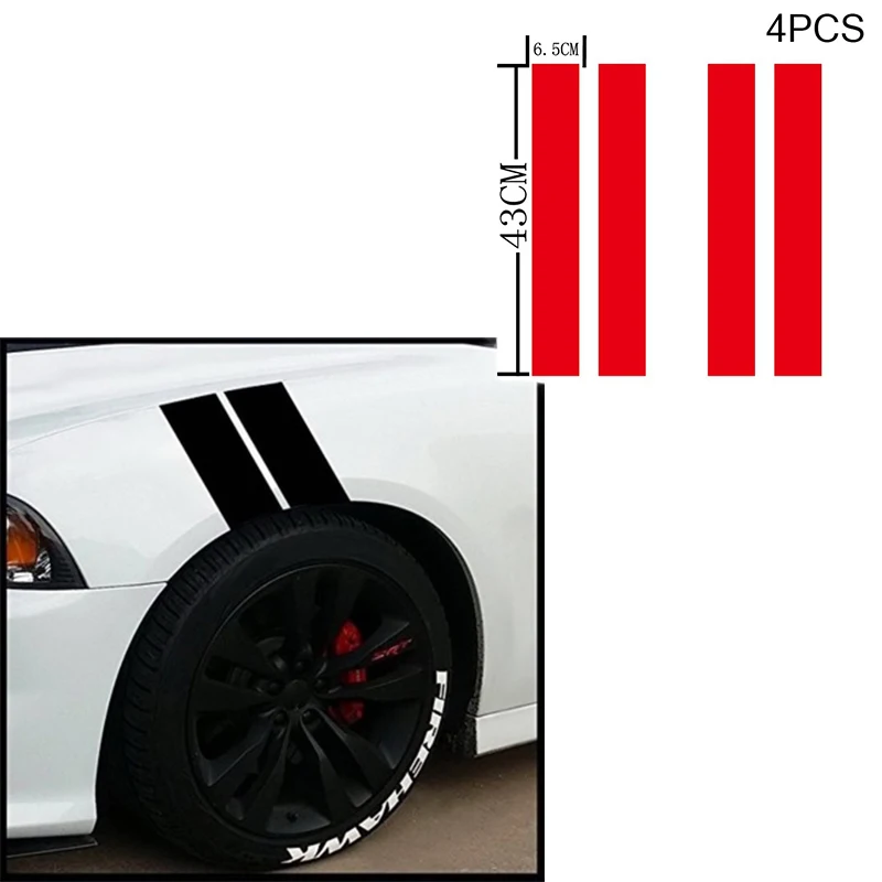 4 шт. автомобильные колеса шины край бровей Светоотражающая наклейка для Alfa Romeo 159