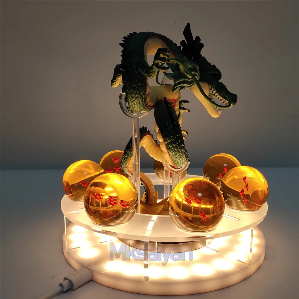 Dragon Ball Z Shenron хрустальный шар Сделай Сам ночной Светильник фигурку модель USB DBZ