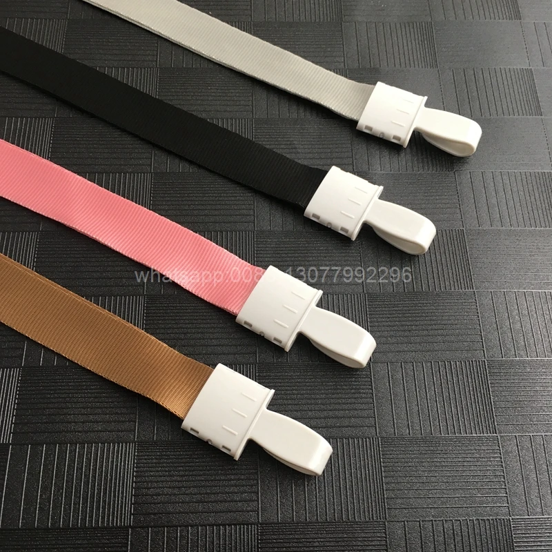 10 шт. 1 5 см Полиэстеровые шнурки id бейдж с ремешком на шею именная бирка ремешком|id