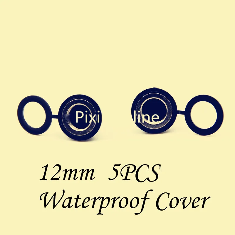 

5PCS YT575 12MM Waterproof Cover Waterproof Cap Dust cover Protect