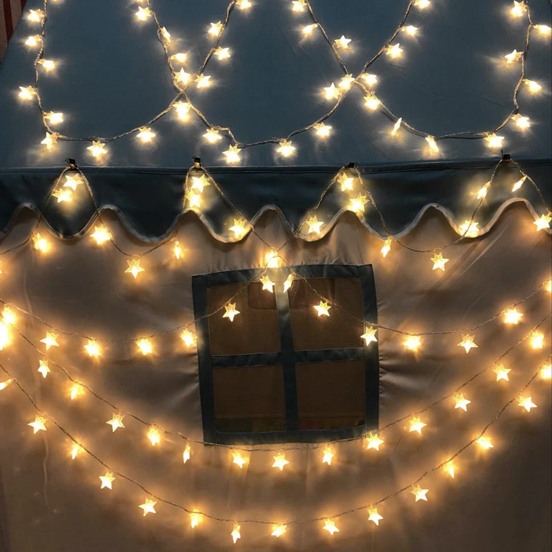 Сказочная Рождественская светодиодная гирлянда сделай сам праздничное