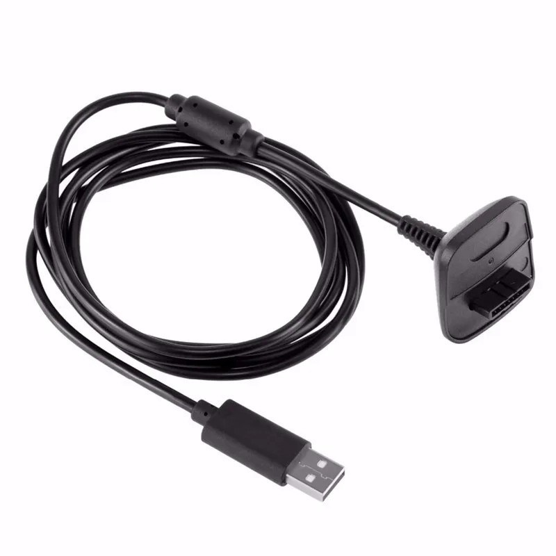USB зарядный кабель для беспроводного контроллера microsoft Xbox 360 игровой и шнур 360|cable