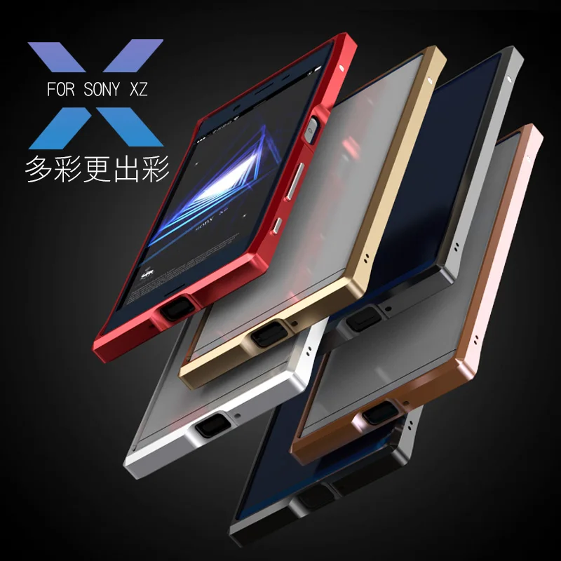 LT Для Sony XZ Премиум Ультра Тонкий Авиационного Алюминия металлический Каркас