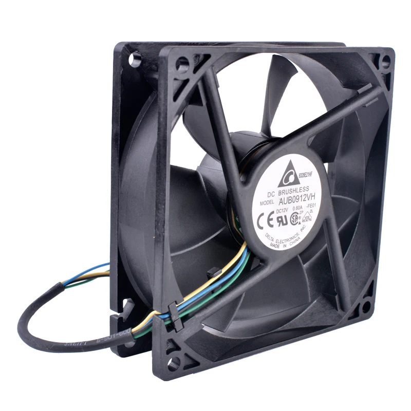 Кулер 4 pin pwm. CPU Cooler DC Fan 12v PWM. Вентилятор 90mm 12v 0.10a. Delta aub0912vh. 4-Pin PWM вентилятор.