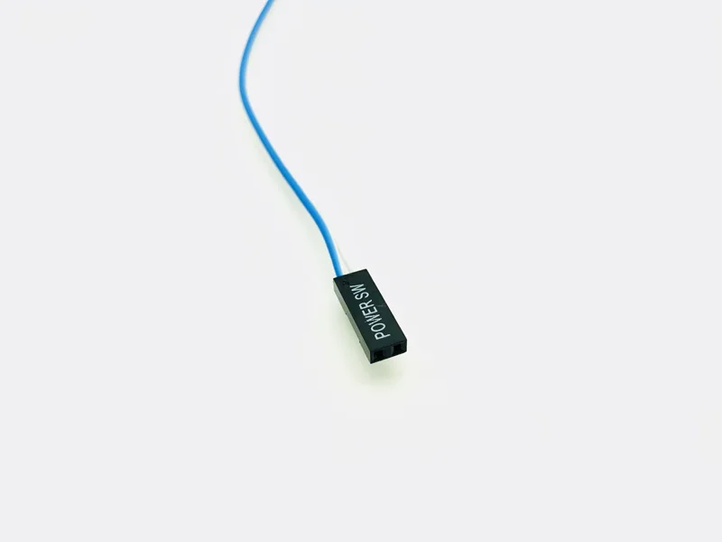 10 шт. 2Pin 50 см SW ПК кабель питания вкл/выкл кнопка ATX компьютерный переключатель