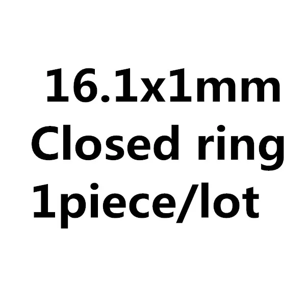 1piece Позолоченные закрытые кольца, складывающееся кольцо, ювелирные аксессуары, самодельные ювелирные изделия J2237 - Цвет: 1piece