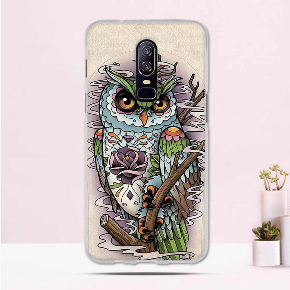 Cover for One plus 6 Case Oneplus Shockproof Transparent Silicone TPU Bumper Fundas Phone For | Мобильные телефоны и