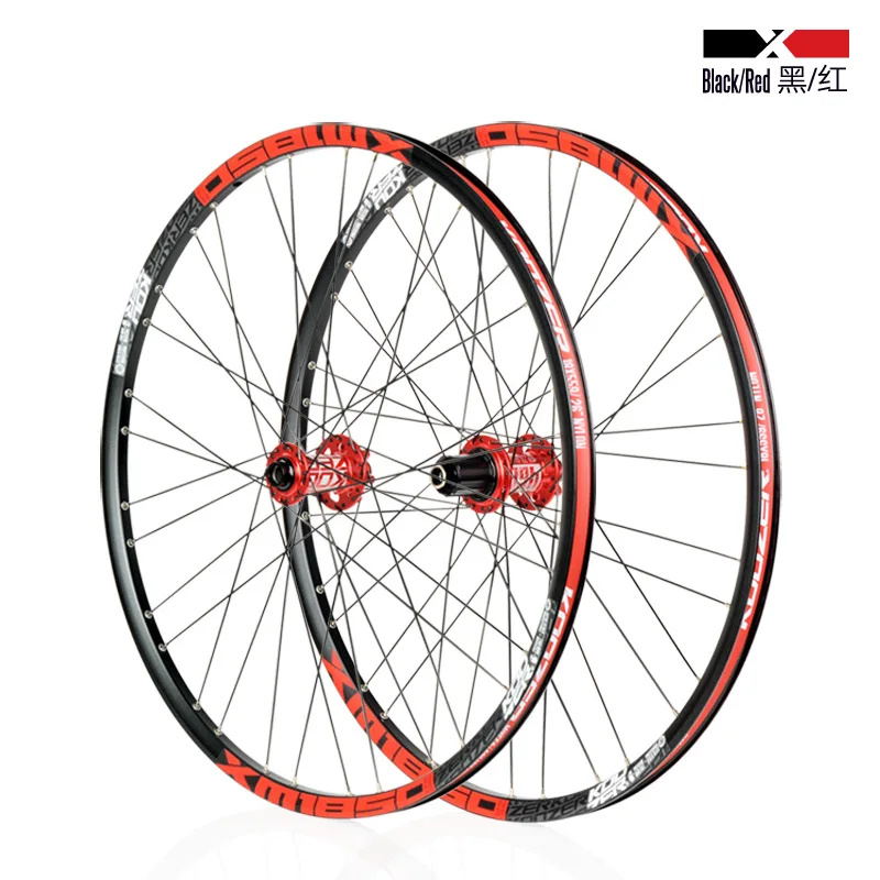 Koozer MTB комплект велосипедных колес для горного велосипеда 26/27. 5 дюймов Сверхлегкий 72 кольца быстроразъемный через ось 4 подшипника XD