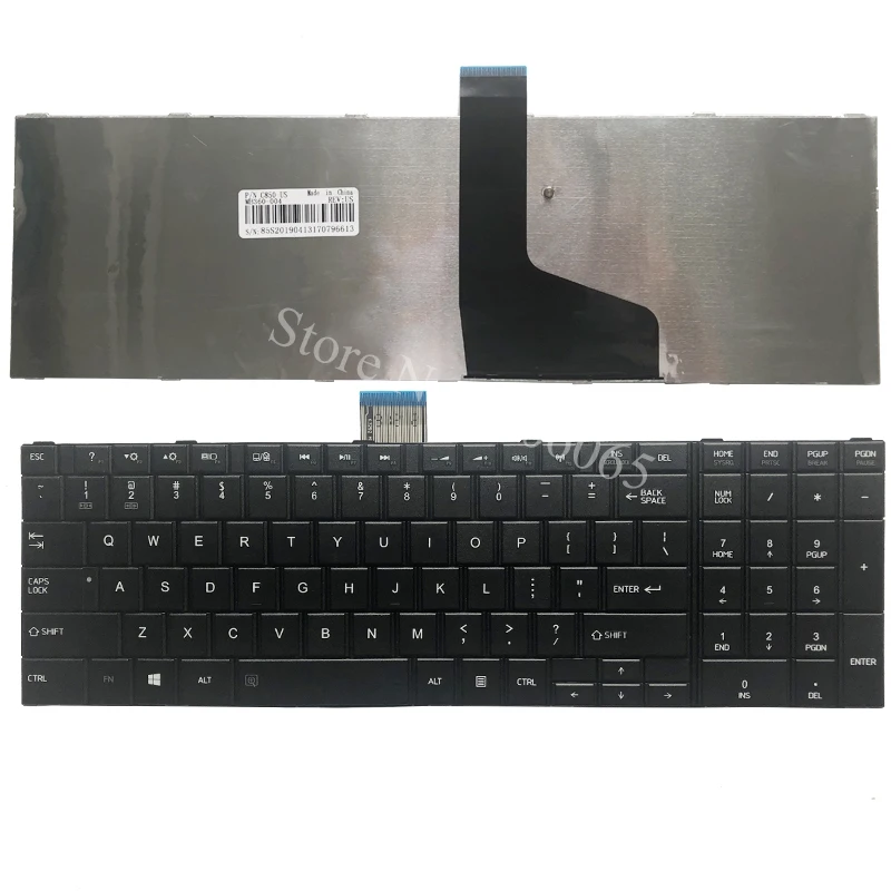 Новый для TOSHIBA SATELLITE C850 C850D C855 C855D L850 L850D L855 L855D L870 L870D США черный ноутбук