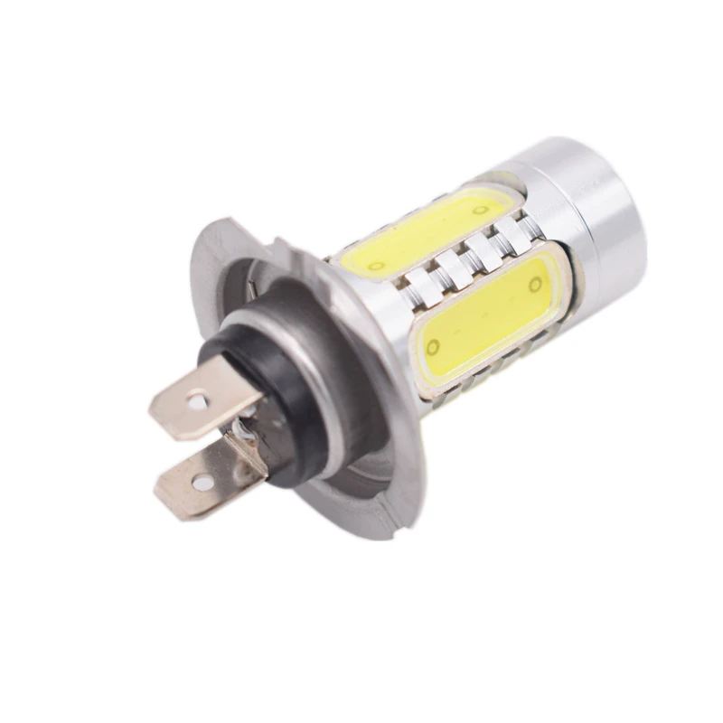 Leite 2шт H7 светодиодный COB Авто 7 5 Вт H7/H11/H1/H3 белый светильник противотуманный s для