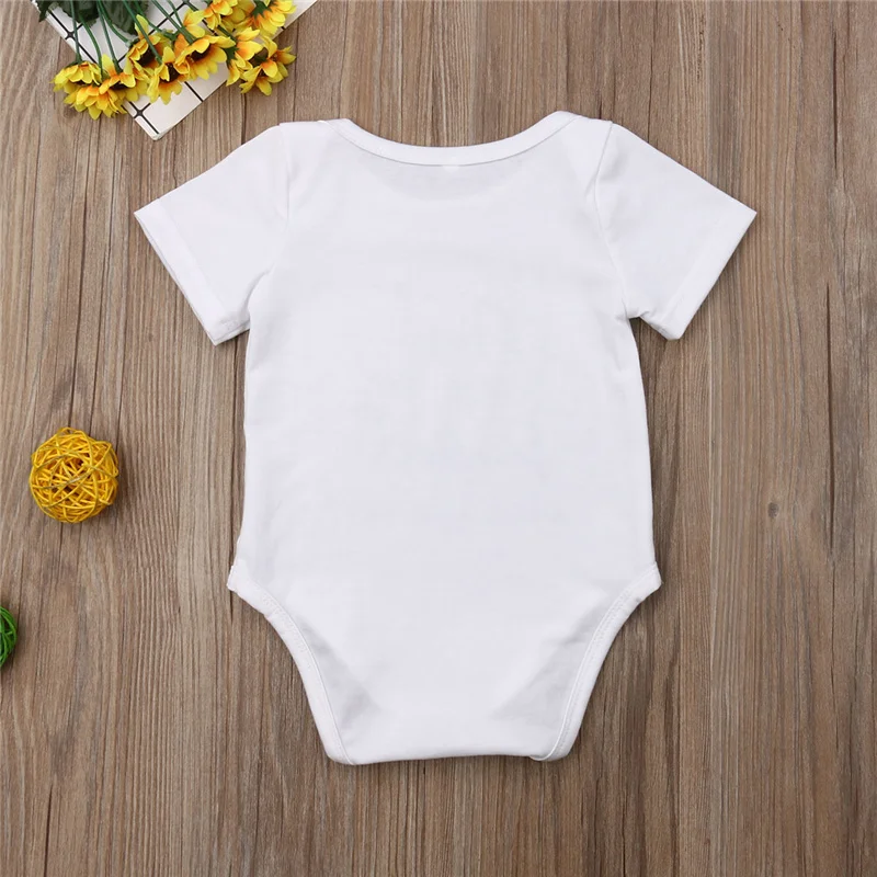 Комбинезон с надписью My Anut говорит для новорожденных детей мальчиков и девочек