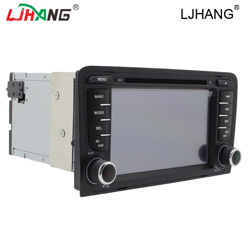 LJHANG 2 Din Автомобильный мультимедийный плеер для Audi A3 S3 2002-2013 gps навигация Bluetooth Авто