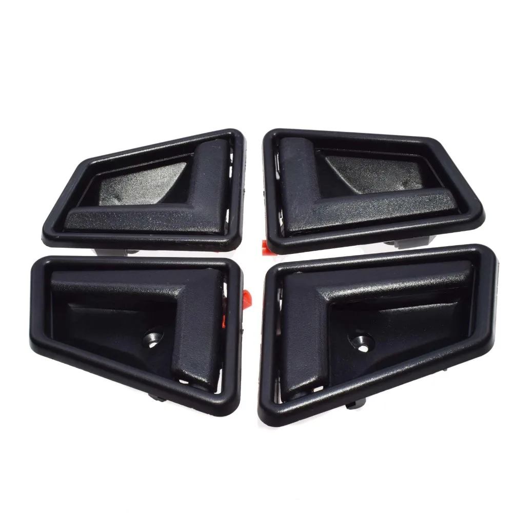 Ручки межкомнатных дверей ISANCE черные 4 шт. для Suzuki Sidekick 1989-1998 8313056B015ES | Автомобили и