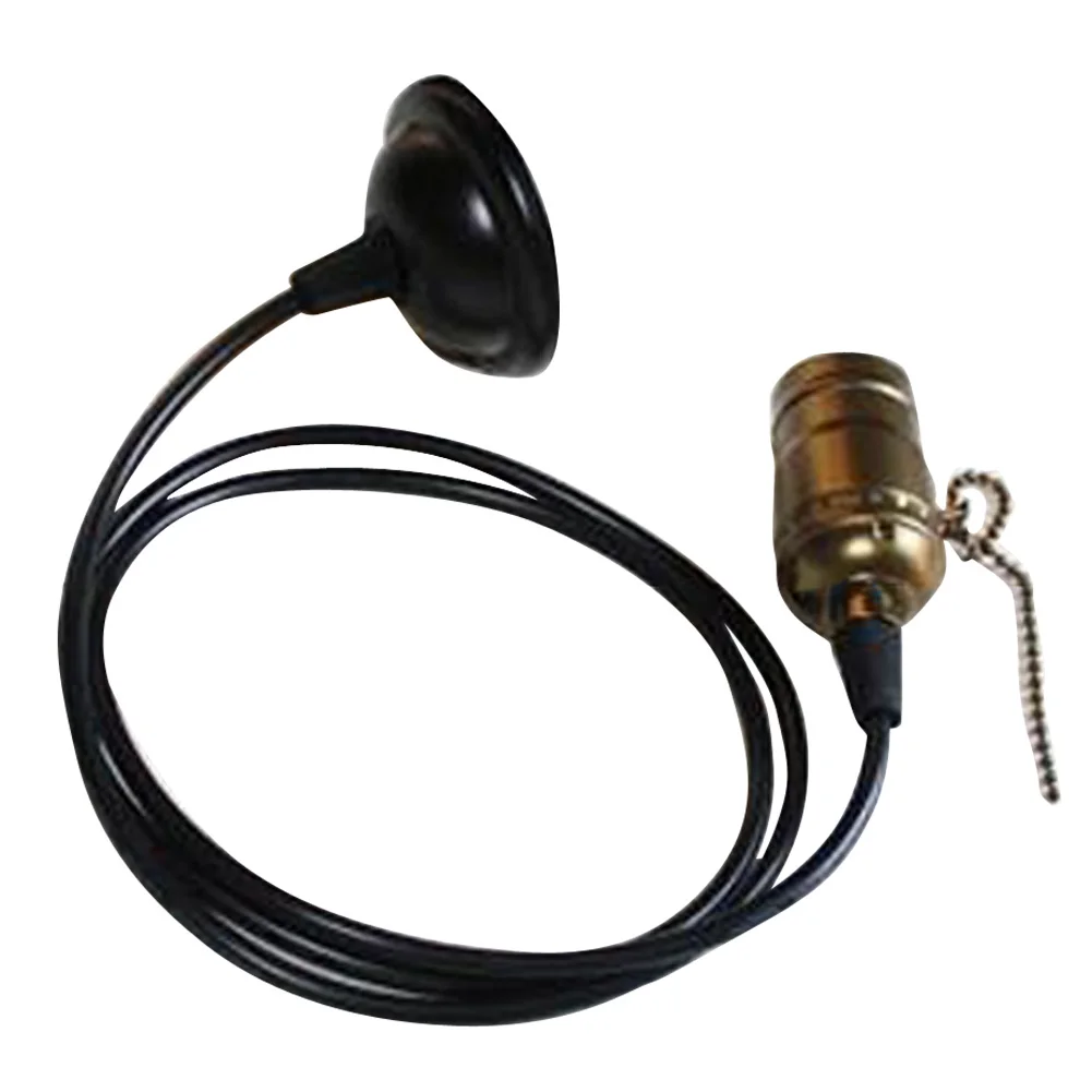 Винтажный держатель для винтовой лампы ST64 Эдисона античная латунная лампа