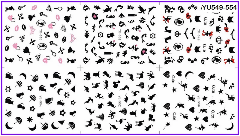 Наклейки на ногти Озон