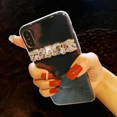 Блестящий Мягкий чехол для iPhone X XS MAX XR 6 7 8 Plus Samsung S10 S11 E |