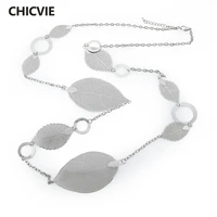 chicvie sterling silver color steampunk necklace for woman love statement necklaces ethnic jewelry vintage accessories 2017