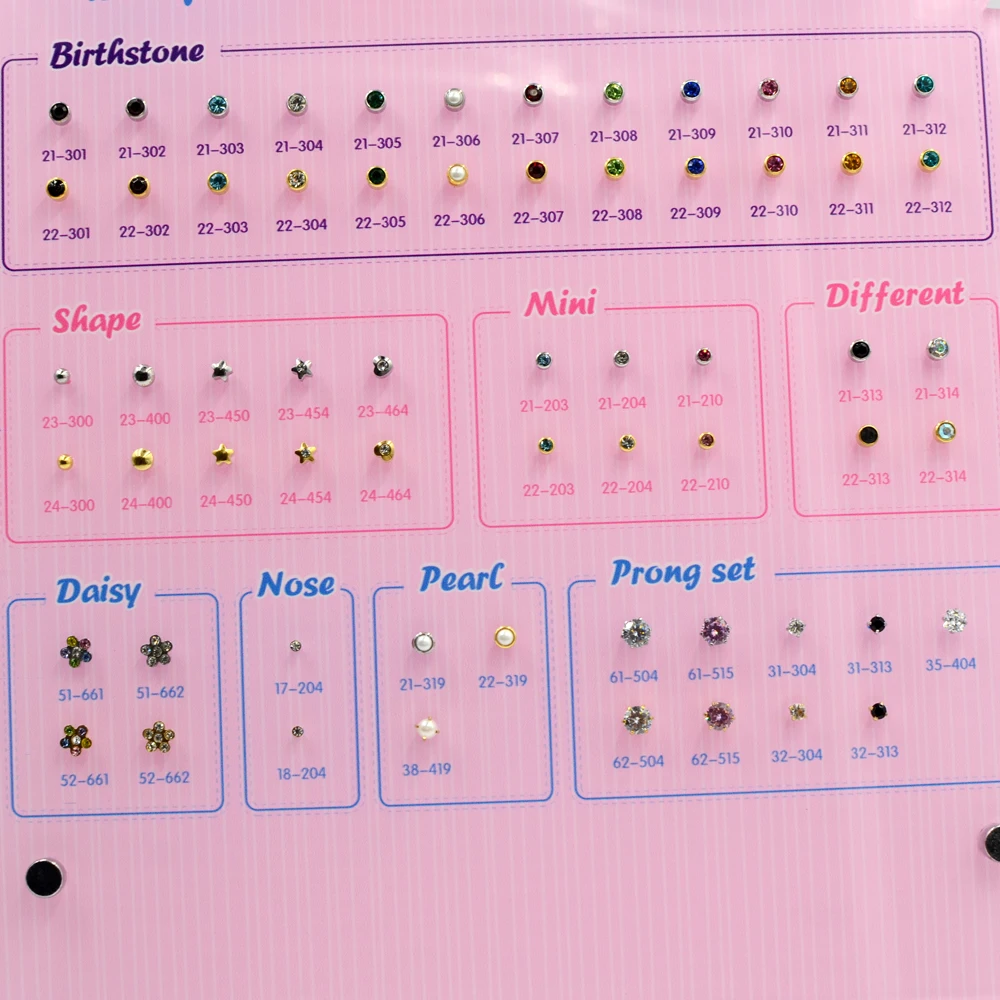 1 шт. одноразовая Стерильная плата для витрин пирсинга|Украшения тела| |