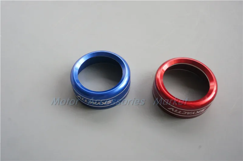 Новый алюминиевый AUX медиа контроль крышка кольцо Накладка для Mazda 3 6 CX 5 9|trim|trim