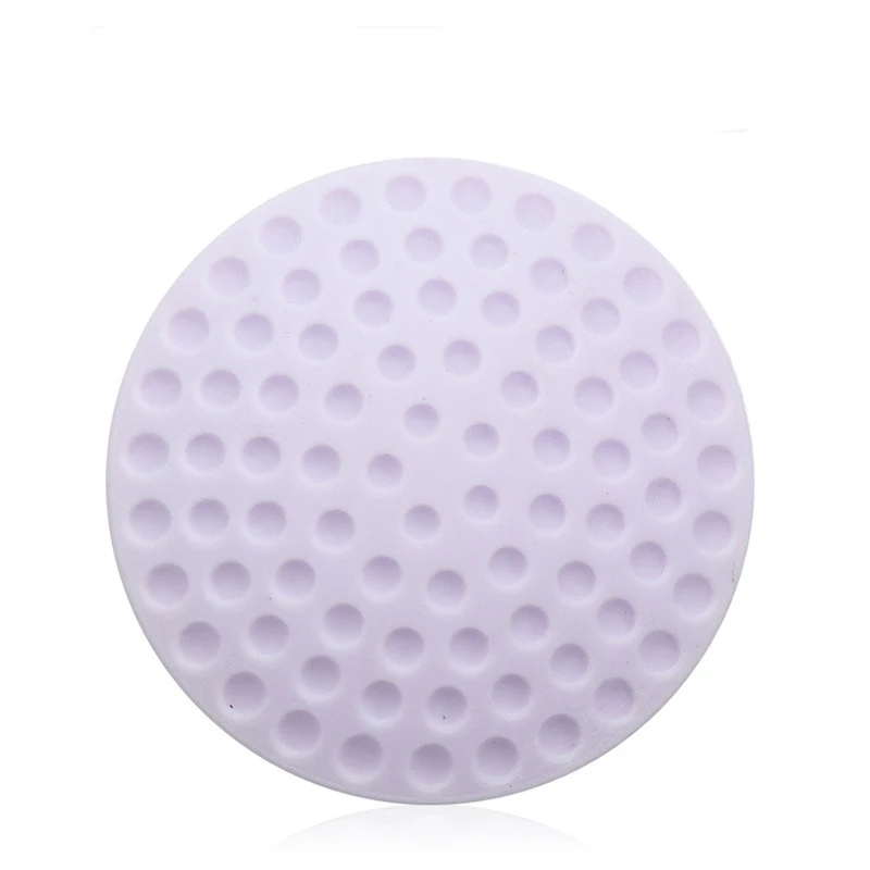 Light purple 1 шт., утолщенная Бесшумная дверная палка для гольфа, стильная резиновая ручка, дверной замок, защитная накладка, наклейки на стену для дома - Цвет: Light purple