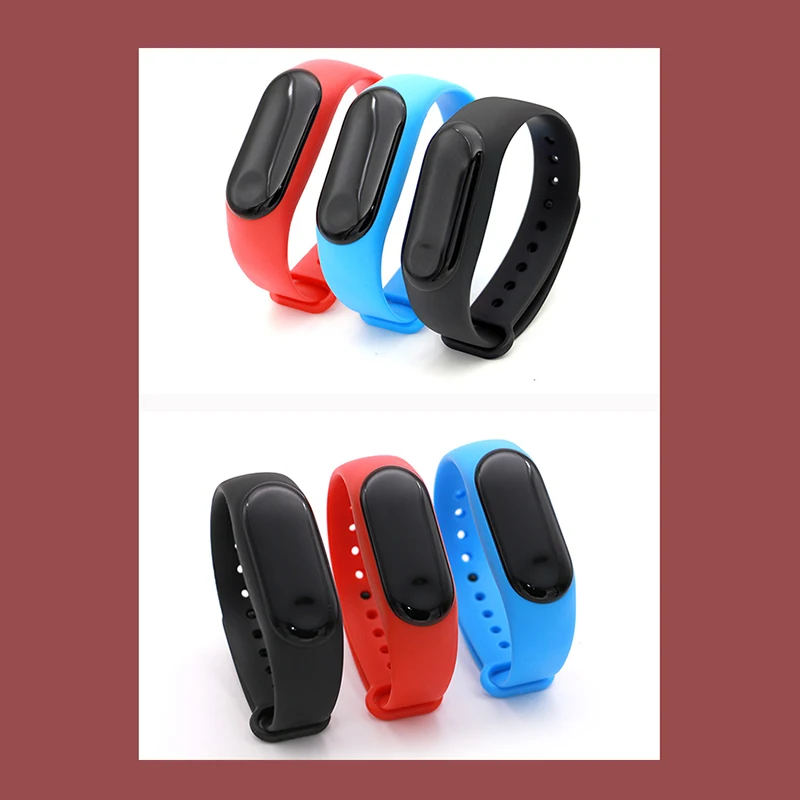 M3 Smart Bracelet Color-screen IP67 Wristband Fitness Tracker blood pressure Heart Rate Monitor band For Android IOS phone | Электроника