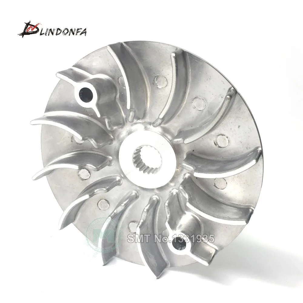 Фото Сцепление вентилятора мопеда для скутера GY6 125 GY6 150 cc 152QMI 157QMJ 115 мм №2