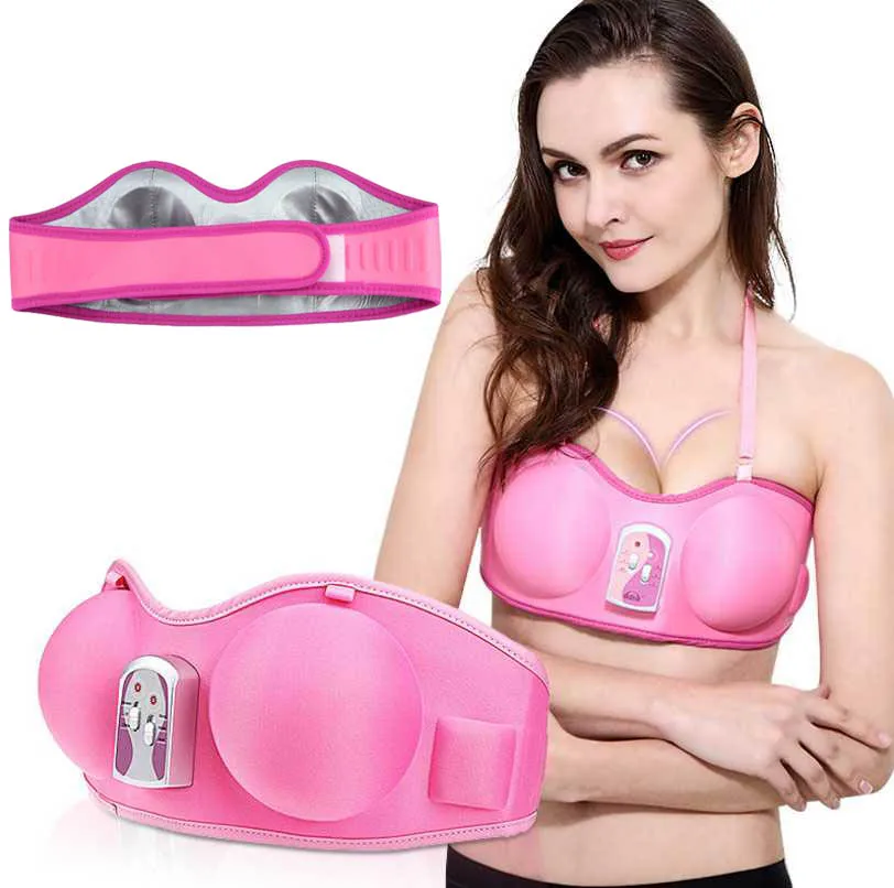 

Electric breast enlarger enlargement relax massage machine Health care beauty Grow big breast women Vibrating massage bra device