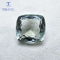 tbj 100 natural big green amethyst cushion 17mm19 40ct honeycomb cut fine loose gemstone for do it yourself jewelry