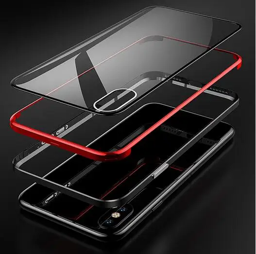 Для Apple iphone XR XS чехол оснастки дизайн Роскошный металлический каркас