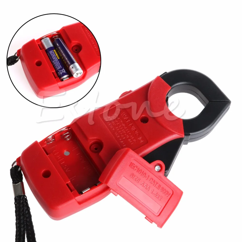 Цифровой мультиметр-зажим с ЖК-дисплеем Вольтметр постоянного и переменного